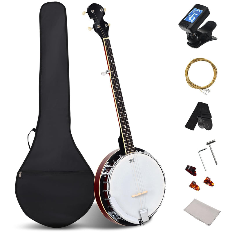 Load image into Gallery viewer, Goplus 5-String Banjo with Remo Drumhead