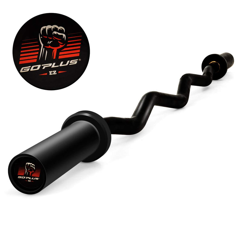 Load image into Gallery viewer, 400Lbs Olympic EZ Curl Bar for Strength Training