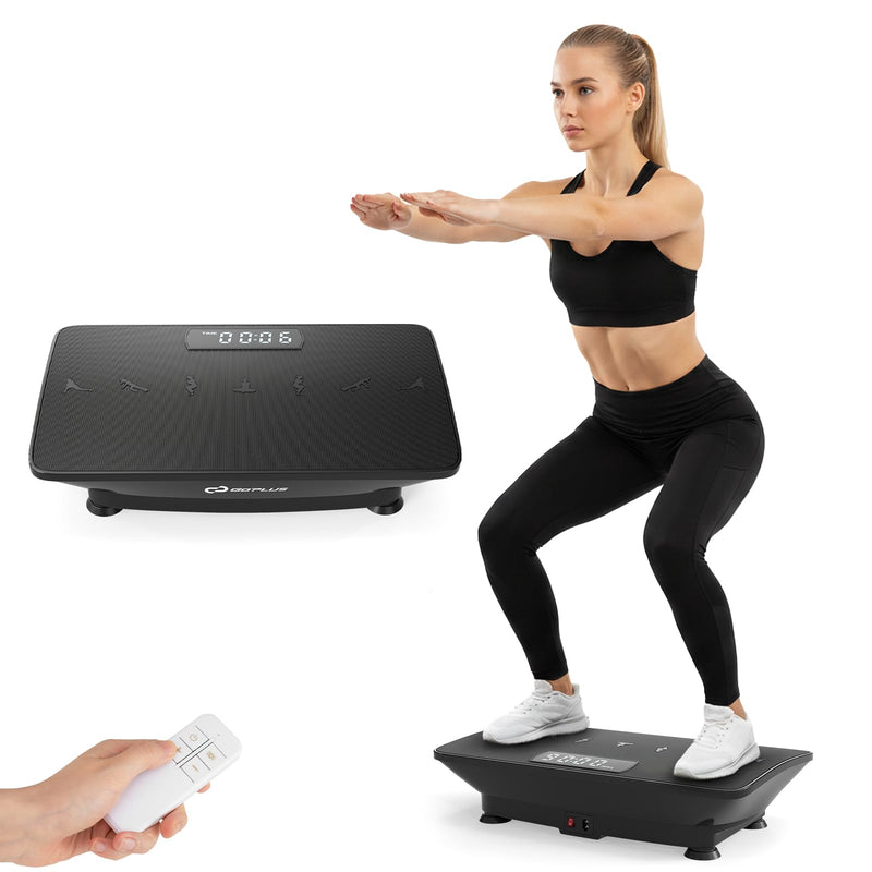 Load image into Gallery viewer, Goplus Vibration Plate Exercise Machine, Vibrating Platform w/Gravity Sensor, Remote, Bluetooth