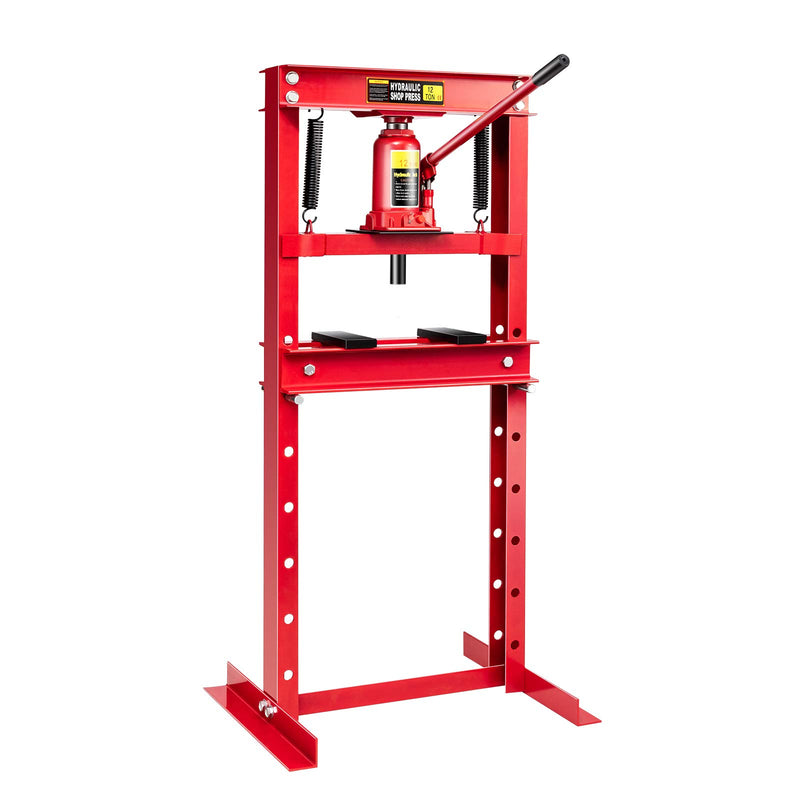 Load image into Gallery viewer, Goplus 12 Ton Hydraulic Shop Floor Press Floor Stand Jack for Gears and Bearings