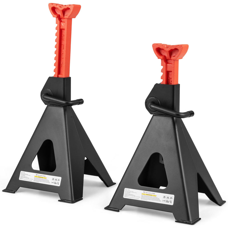 Load image into Gallery viewer, Goplus Jack Stands 12 Ton | 26,400 LBS Jack Stand with 19"-29.5" Adjustable Lifting Height