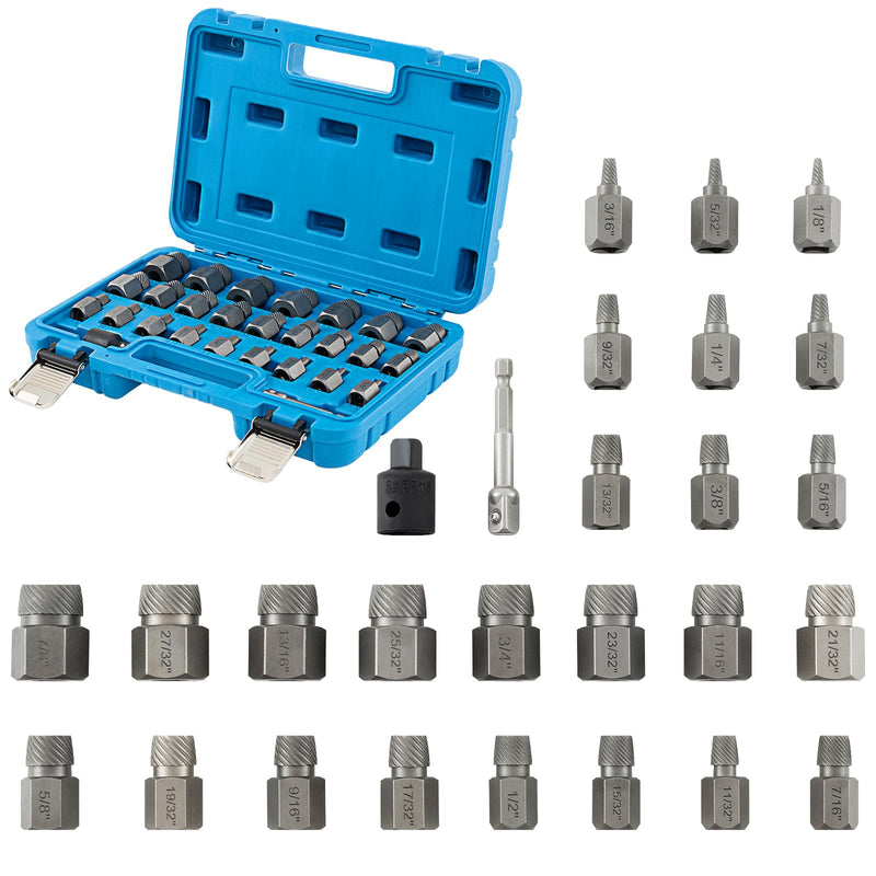 Load image into Gallery viewer, Goplus 27 Pieces Screw Extractor Set