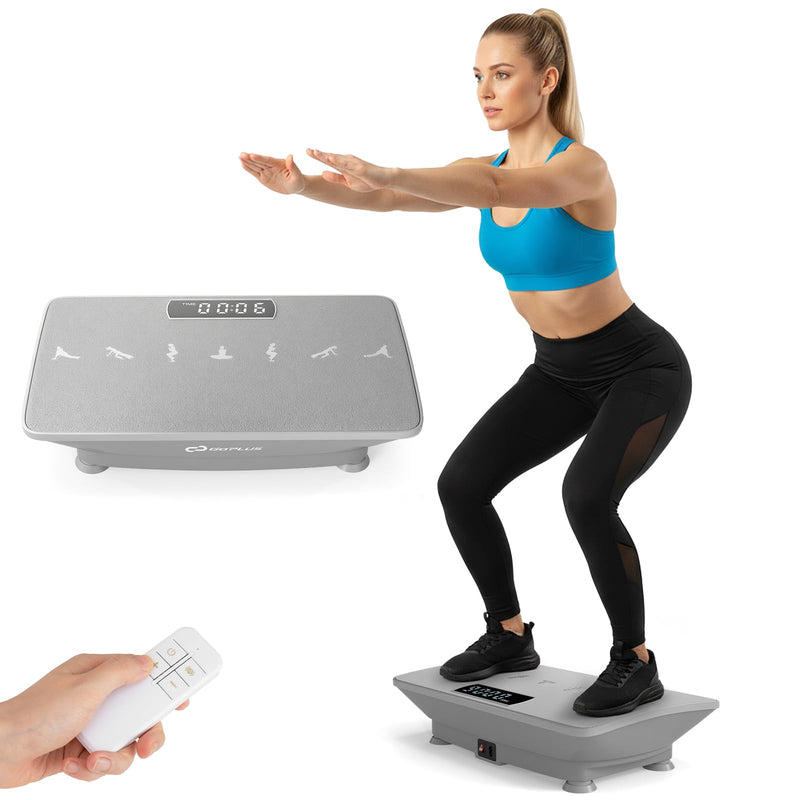 Load image into Gallery viewer, Goplus Vibration Plate Exercise Machine, Vibrating Platform w/Gravity Sensor, Remote, Bluetooth