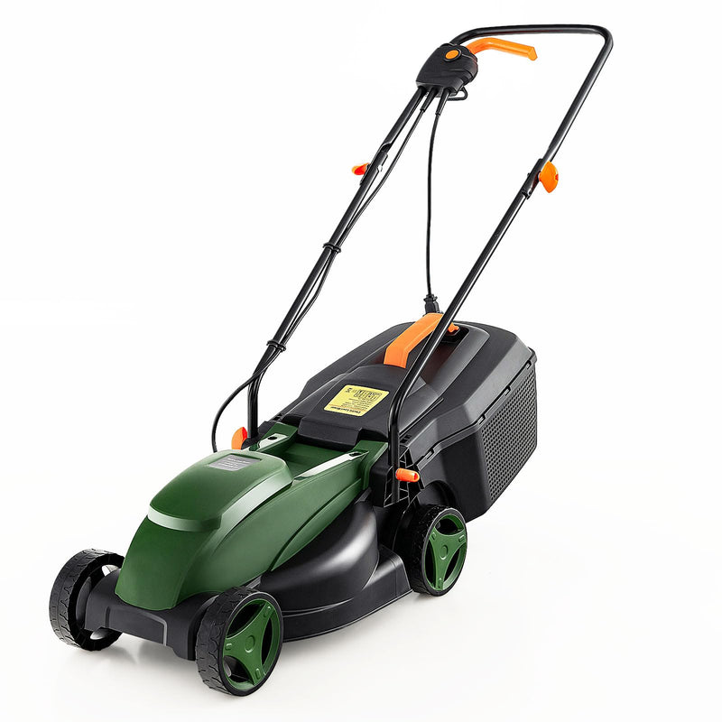 Load image into Gallery viewer, Goplus Electric Lawn Mower, 2-in-1 Versatile Corded Lawn Mower, 12 AMP Motor, 14" Cutting Deck