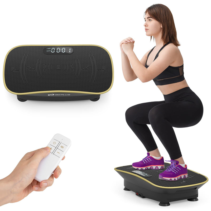 Load image into Gallery viewer, Goplus Vibration Plate Exercise Machine, Vibrating Platform for Lymphatic Drainage, Weight Loss