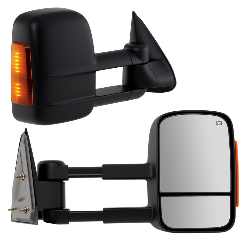 Load image into Gallery viewer, Goplus Power Heated Tow Mirrors Compatible with 2007-2012 Chevy Silverado GMC Sierra