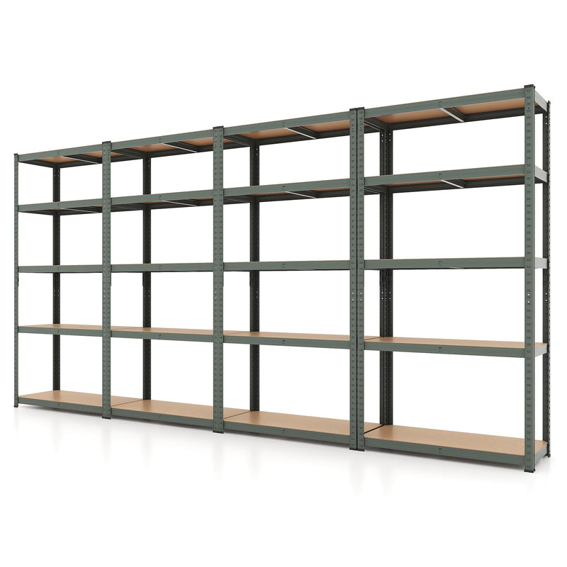 Load image into Gallery viewer, Goplus 4 Pack Heavy-Duty Metal Storage Shelves w/ 2000 lbs Max Load