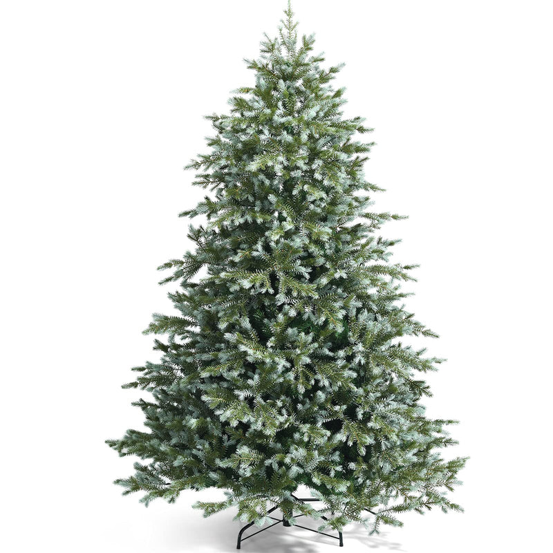 Load image into Gallery viewer, Goplus 7ft Artificial Christmas Tree Feel Real Unlit Hinged Xmas Spruce Tree