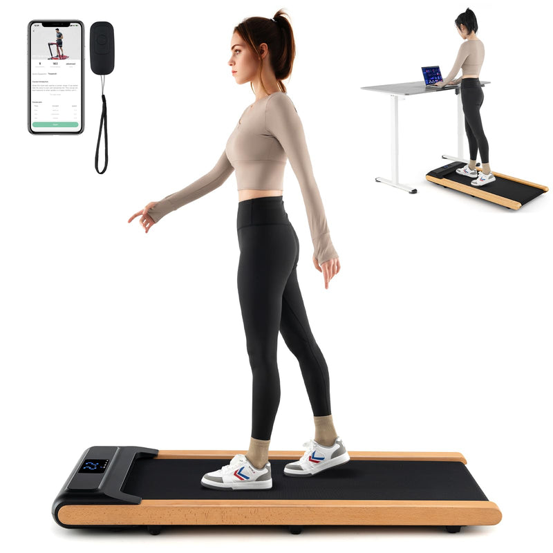 Load image into Gallery viewer, Goplus Walking Pad, Under Desk Treadmill for Home Office, Portable Walking Pad Treadmill with Remote Control