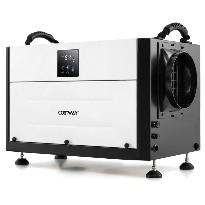 Load image into Gallery viewer, 124 PPD Commercial Dehumidifier, 1300 Sq.Ft Crawl Space Dehumidifier with 9.8 FT Drain Hose & Wired Remote Control Panel