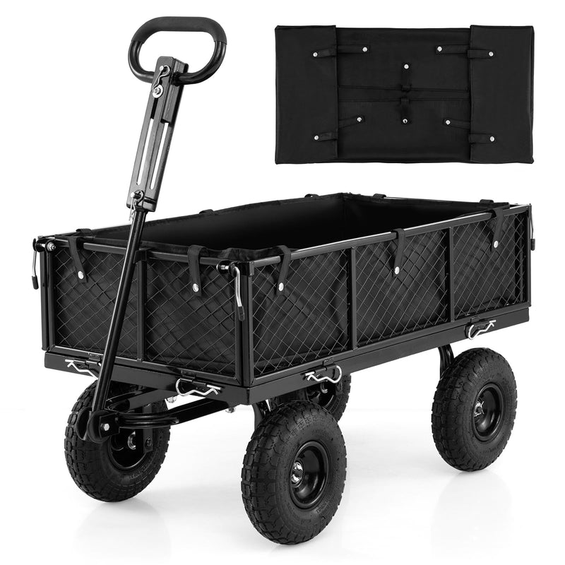 Load image into Gallery viewer, Goplus 880lbs Heavy Duty Garden Cart