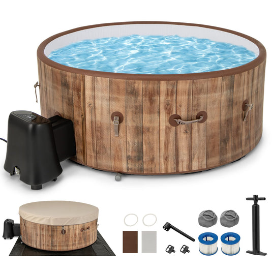 Goplus Inflatable Hot Tub SPA 4-6 Person 72