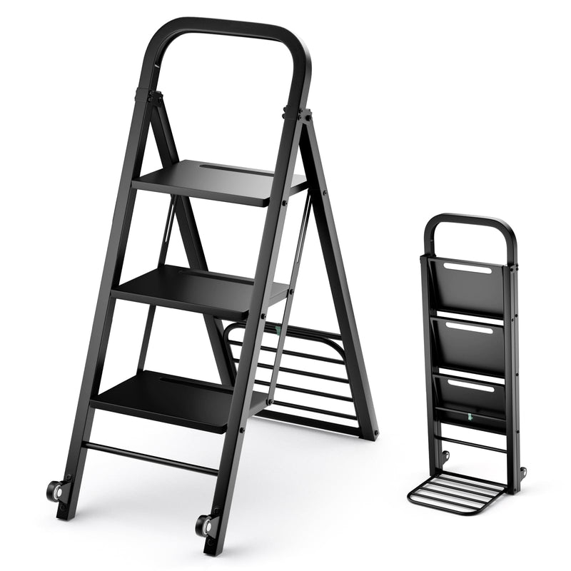 Load image into Gallery viewer, Goplus 2 in 1 Convertible Hand Truck Dolly and Step Ladder
