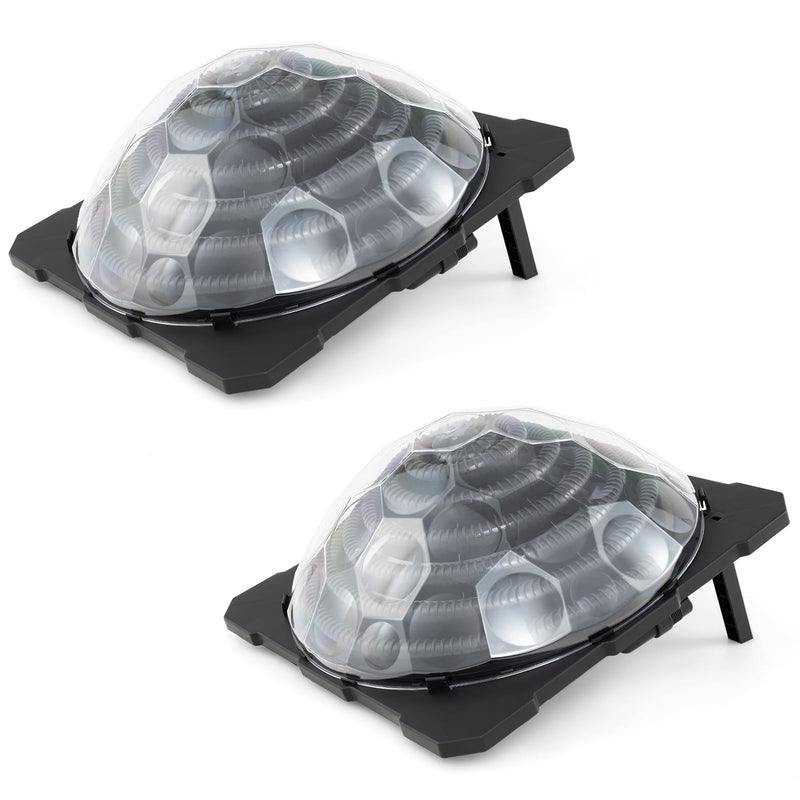 Load image into Gallery viewer, Goplus Solar Pool Heater Above Ground Inground Swimming Pool Dorm Heater with Rotatable Hose Connectors and Foldable Legs