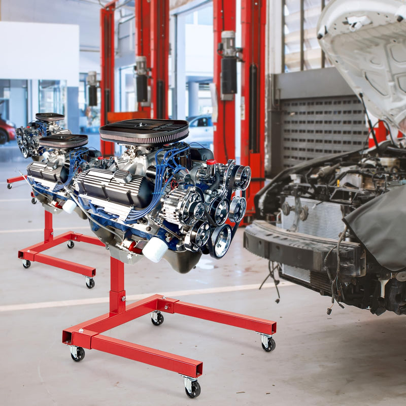 Load image into Gallery viewer, Goplus Engine Stand, 1500 LBS (3/4 Ton) Motor Stand with 4 Wheels
