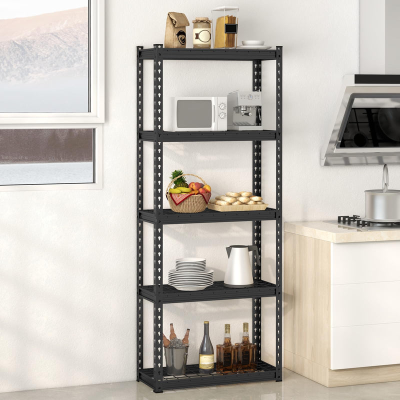 Load image into Gallery viewer, Goplus 5-Tier Metal Shelving Unit