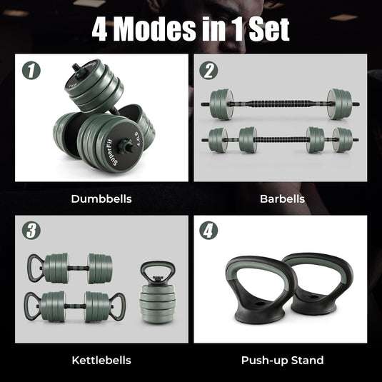 Goplus Adjustable Dumbbell Set