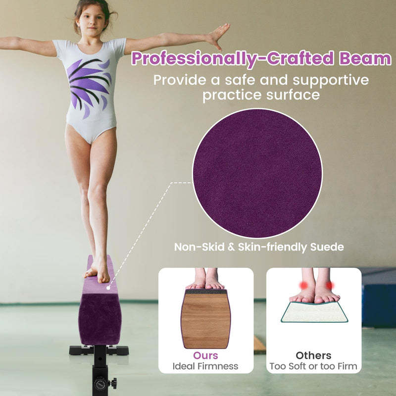 Load image into Gallery viewer, Goplus 7.5FT High and Low Gymnastics Beam with 3 Heights