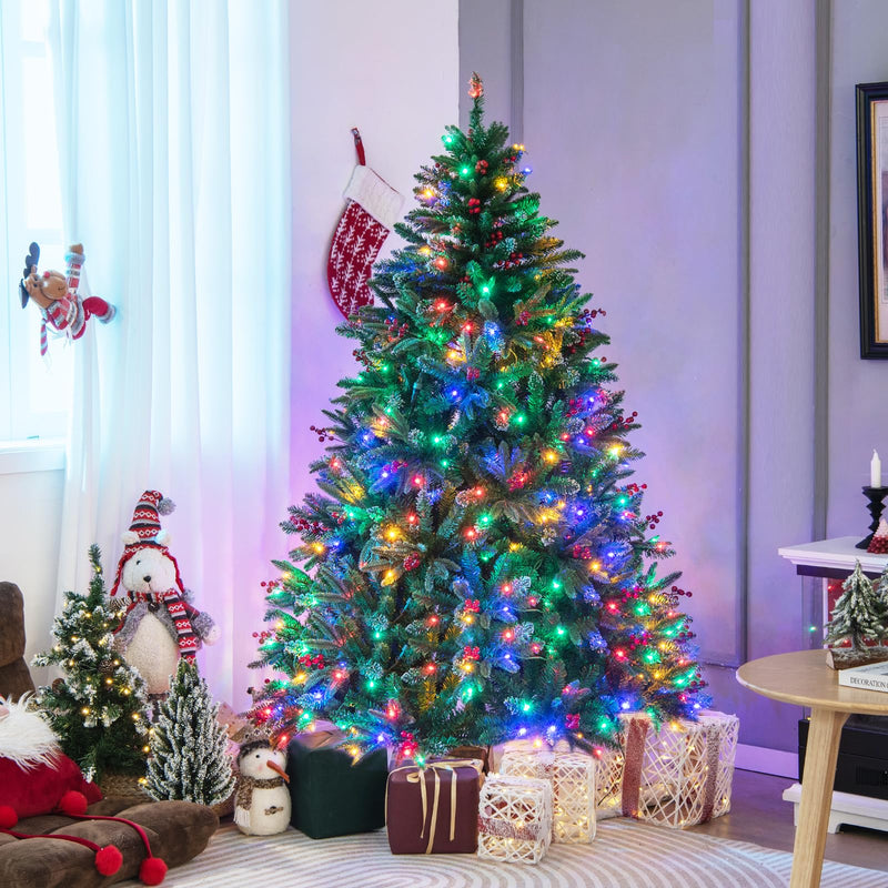 Load image into Gallery viewer, Goplus 6ft Pre-Lit Artificial Christmas Tree for Holiday Party Office Home Decor