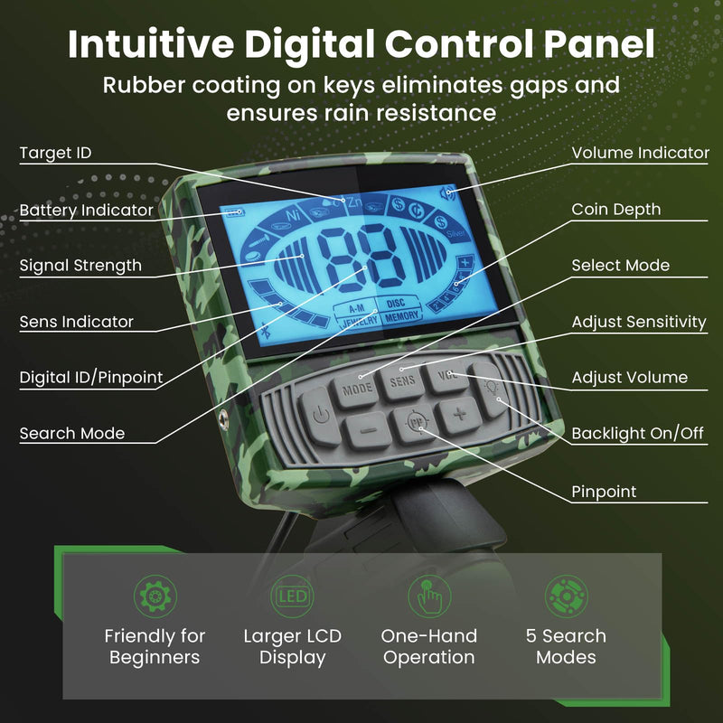 Load image into Gallery viewer, Goplus Metal Detector for Adults