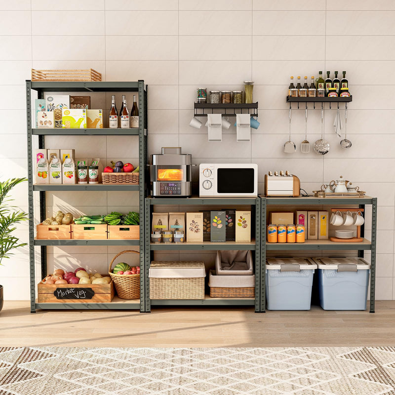 Load image into Gallery viewer, Goplus 4 Pack Heavy-Duty Metal Storage Shelves w/ 2000 lbs Max Load