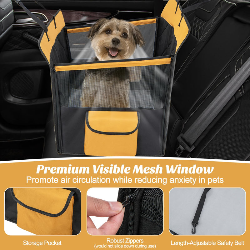 Load image into Gallery viewer, Goplus Dog Car Seat Cover for Small & Medium Dogs