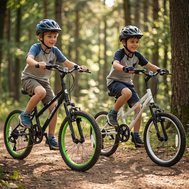 Load image into Gallery viewer, Goplus 20/24 Inch Kids Mountain Bike | 7 Speed Bicycle w/Suspension Fork