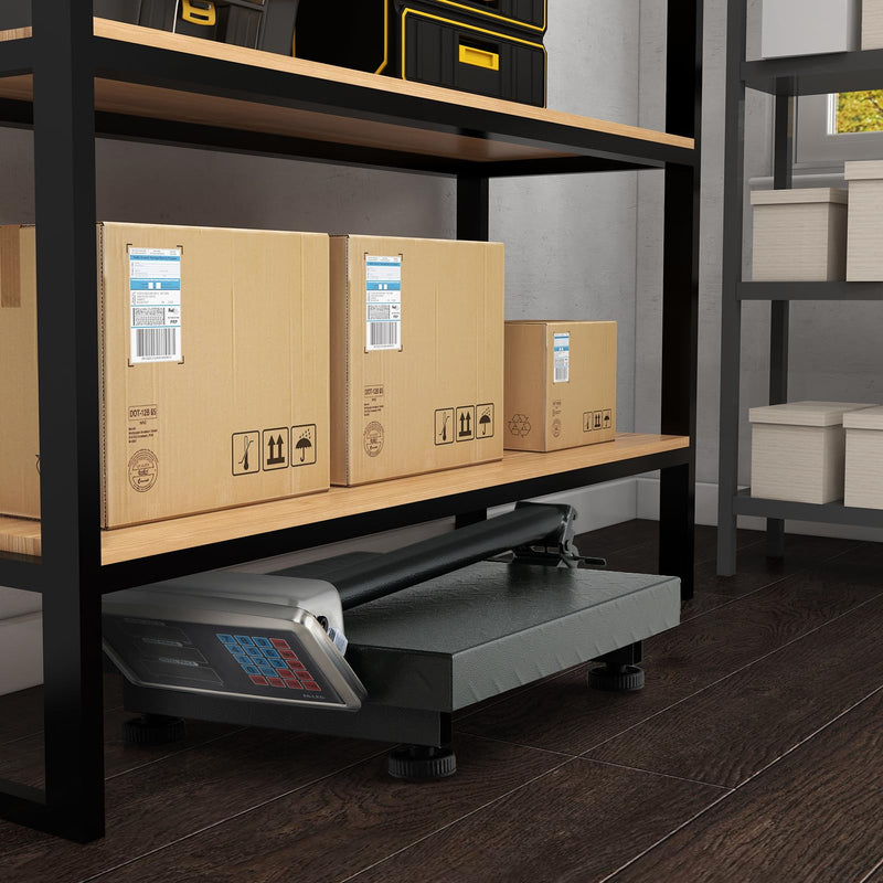 Load image into Gallery viewer, Goplus 660 LBS Digital Platform Scale, Commercial Electronic Postal Scale with LB/KG Price Calculator