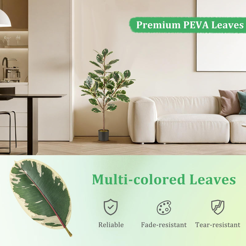 Load image into Gallery viewer, Goplus 4.3 FT Tall Artificial Bird of Paradise Plant (2 Pack)