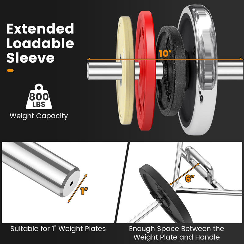 Load image into Gallery viewer, Goplus 56’’ Olympic Hex Trap Bar, Fit 1’’ Weight Plates