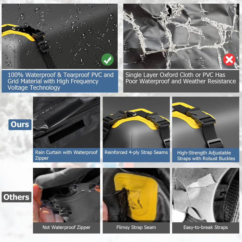 Load image into Gallery viewer, Goplus 15/21 Cu.Ft Roof Bag Cargo Carrier