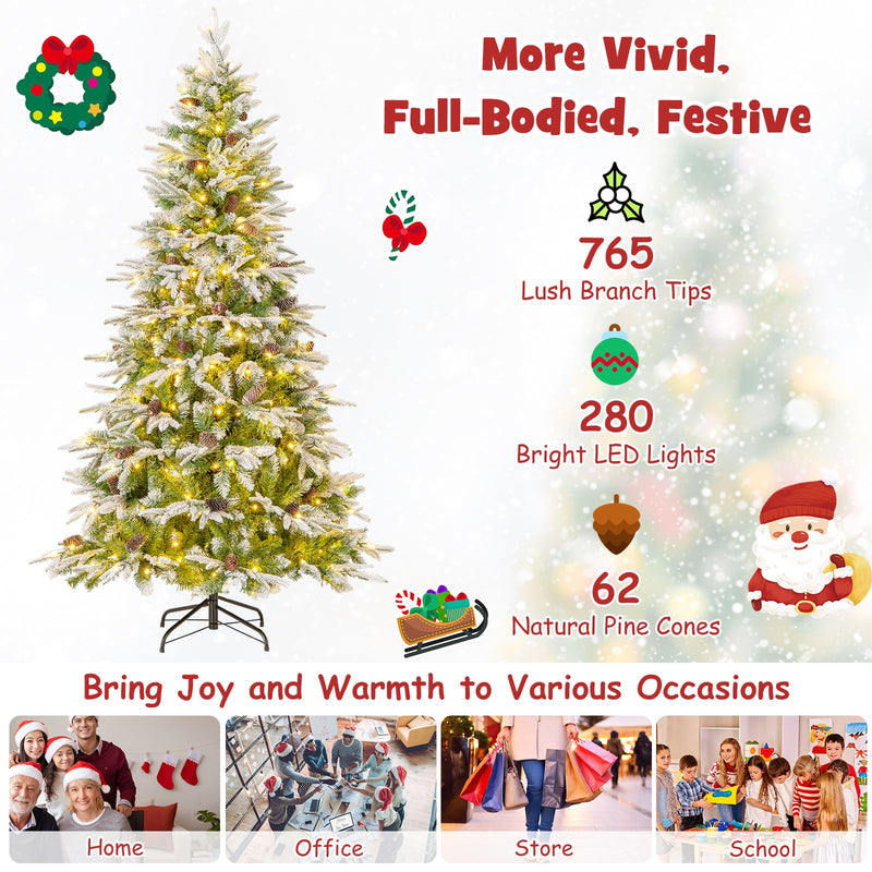 Load image into Gallery viewer, Pre-Lit Artificial Christmas Tree