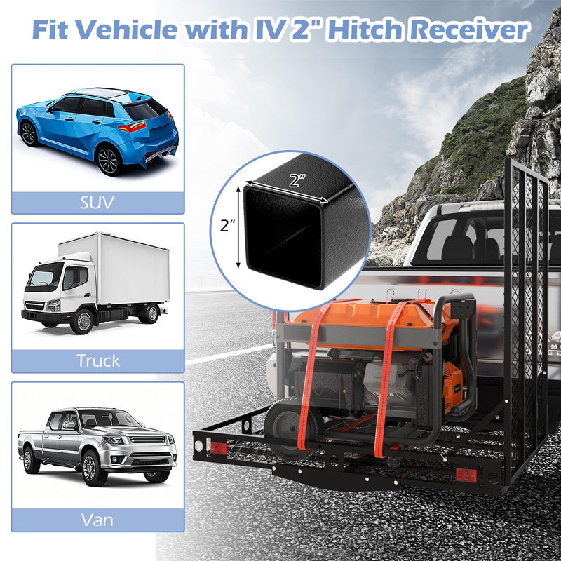 Load image into Gallery viewer, Hitch Mount Wheelchair Carrier, Mobility Scooter Loading Ramp