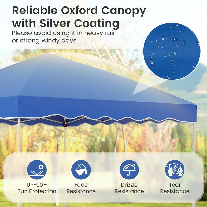 Load image into Gallery viewer, Goplus 10 X 10 FT Pop up Canopy Tent with Wheeled Bag