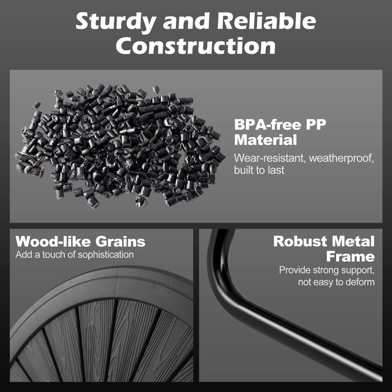 Load image into Gallery viewer, Goplus 37.5 Gallon Large Outdoor Compost Bin w/Dual Chambers & 2 Lockable Doors