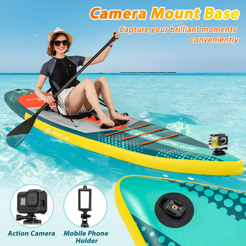 Load image into Gallery viewer, Goplus 11FT Inflatable Stand Up Paddle Board for Adults with Premium Kayak Seat