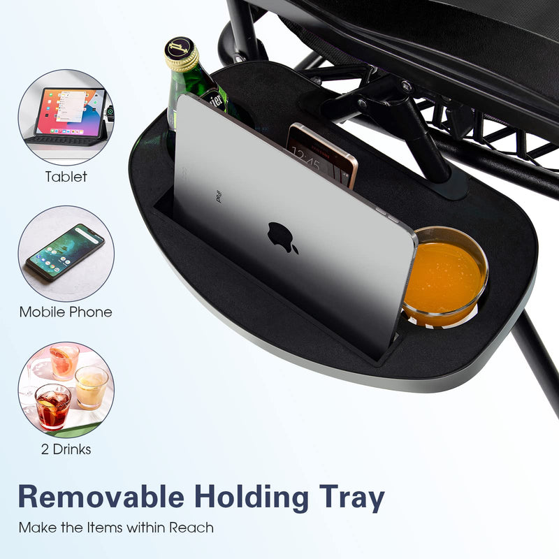 Load image into Gallery viewer, Goplus 2PC Zero Gravity Chairs Lounge Patio Folding Recliner