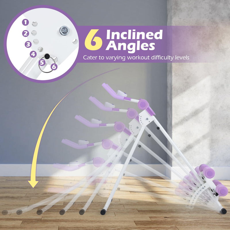 Load image into Gallery viewer, Goplus Foldable Abdominal Trainer w/6 Inclined Angles & LCD Display