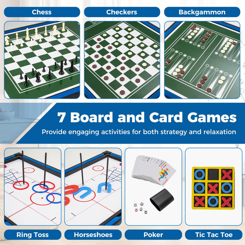 Load image into Gallery viewer, Goplus 14-in-1 Multi Game Table Adults Gifts for Home Arcade Game Room