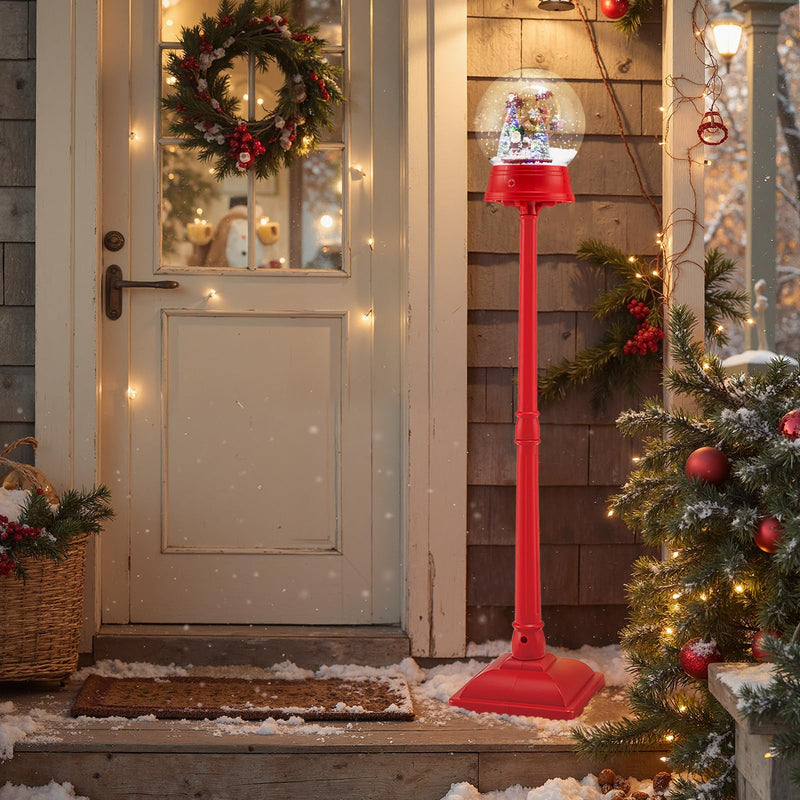 Load image into Gallery viewer, Goplus 5 Ft Christmas Snow Globe Lantern ( Snowing Santa with Ferris Wheel )