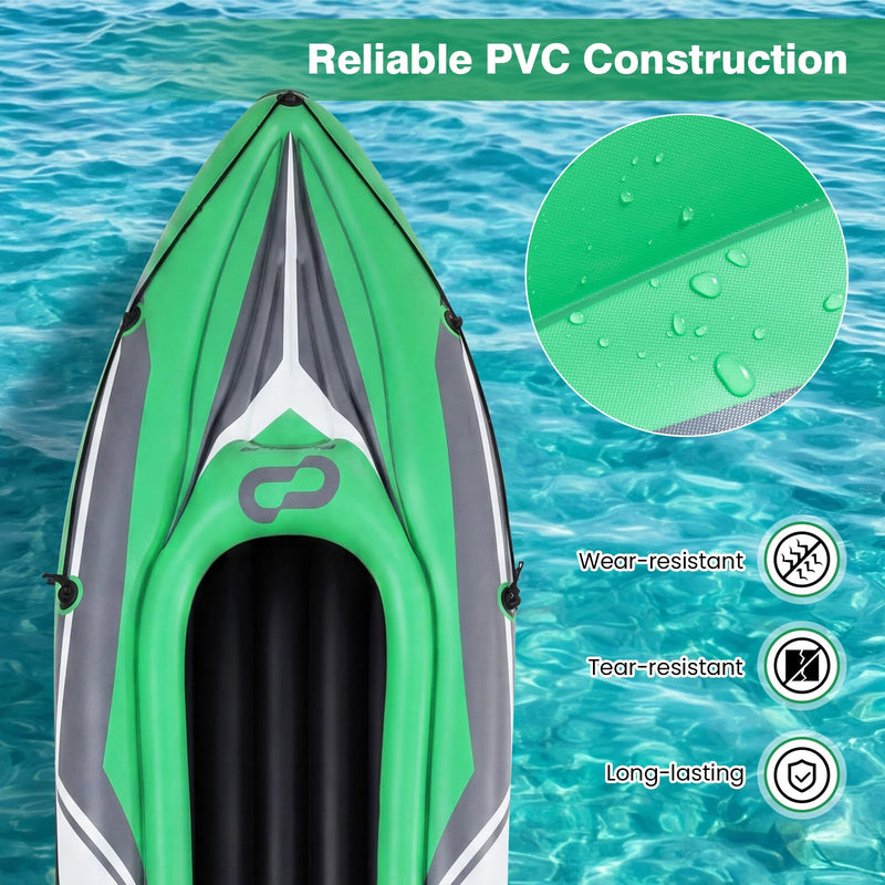 Load image into Gallery viewer, Goplus 11.5 FT Tandem Touring Kayak with Aluminum Paddles for Adults Fishing Lake River