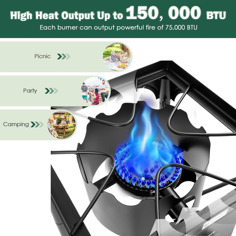Load image into Gallery viewer, Stove High Pressure Propane Burner - Goplus