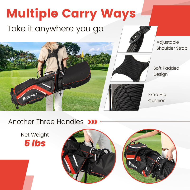 Load image into Gallery viewer, Goplus 14 Way Top Dividers Golf Stand Bag