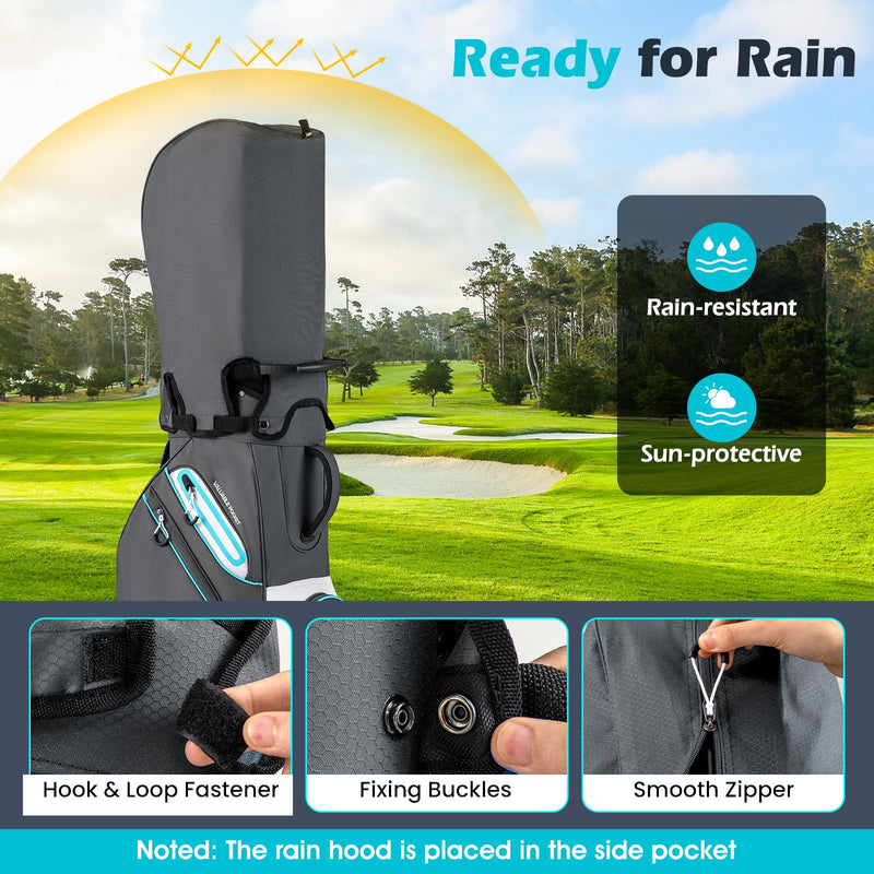 Load image into Gallery viewer, Goplus Lightweight Portable Golf Bag with 14-Way Divider Top for Men Women