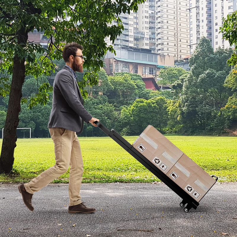 Load image into Gallery viewer, Goplus 2 in 1 Convertible Hand Truck Dolly and Step Ladder