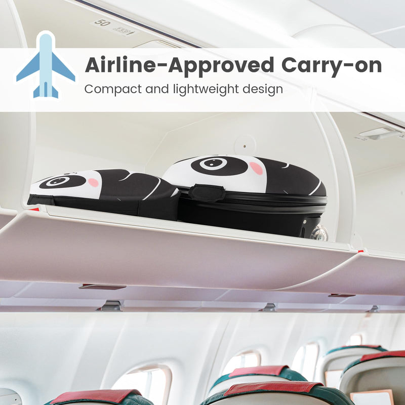 Load image into Gallery viewer, Goplus 2PC Kids Carry On Luggage Set, 16" Rolling Suitcase & 12" Backpack