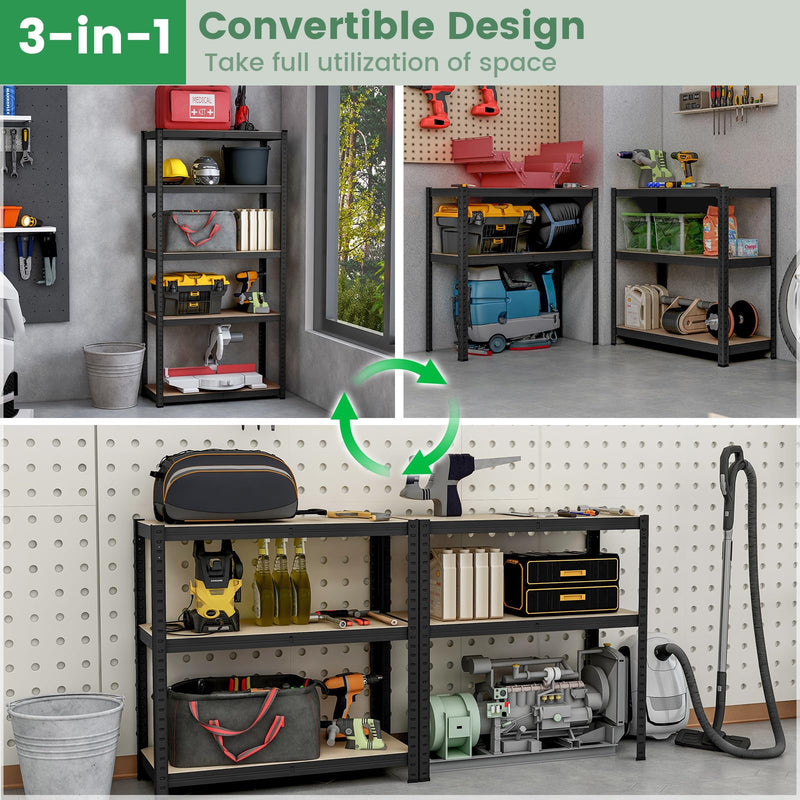 Load image into Gallery viewer, Goplus 5 Tier Adjustable Garage Shelving Unit Multipurpose Organizing Shelf