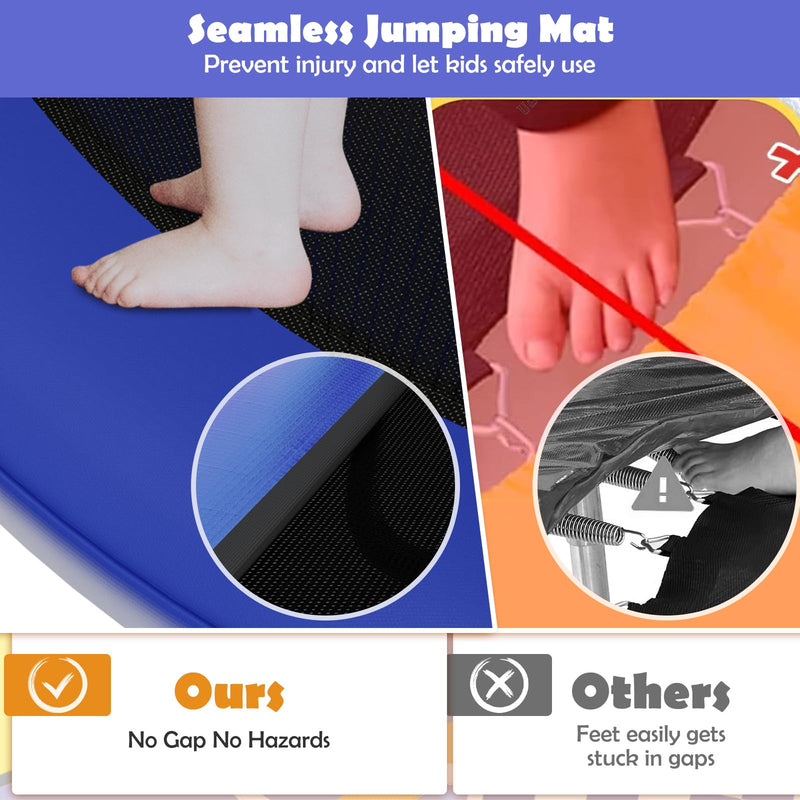 Load image into Gallery viewer, Goplus Kids Trampoline, 48" ASTM Approved Recreational Trampoline with Safety Space Design