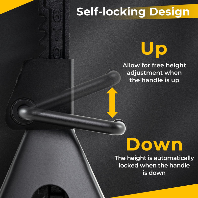 Load image into Gallery viewer, Goplus 6 Ton (13,000 lbs) Capacity Jack Stands, Heavy Duty Metal Car Lifting Stands with 14”-23” Adjustable Height, Self-Locking Floor Jack Stands