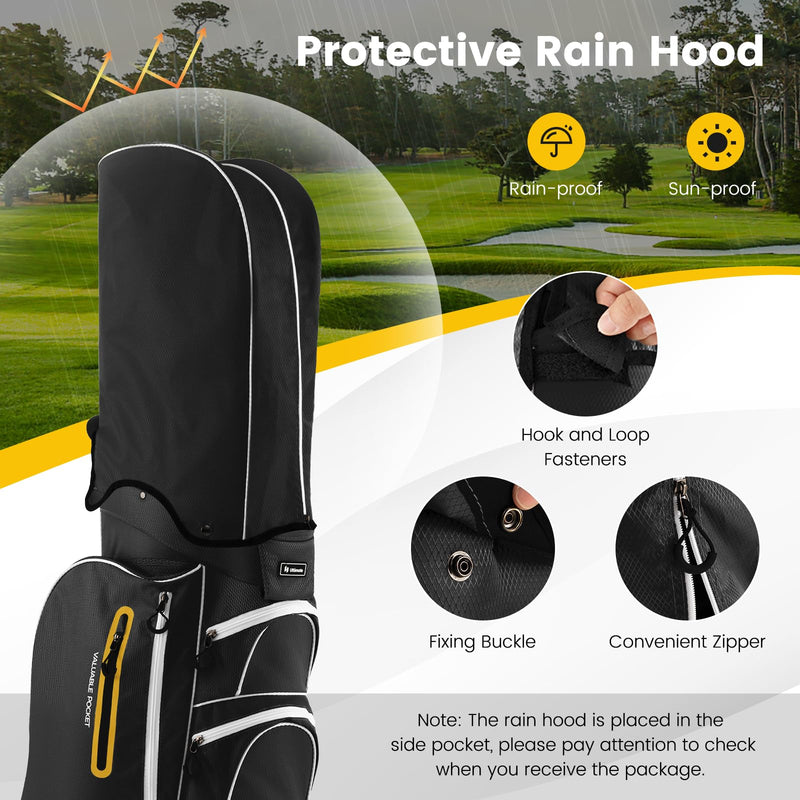 Load image into Gallery viewer, Goplus Golf Cart Bag with 15-Way Top Dividers